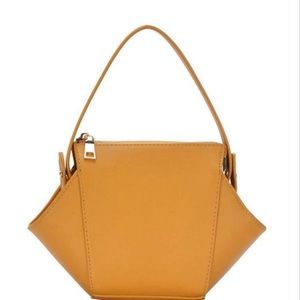 madison west bag mustard yellow